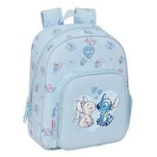 Safta Disney Stitch 幼兒園背包，可掛在拉桿箱上，主隔層帶拉鍊，符合人體工學設計，帶襯墊，設有水壺口袋、前袋和雙拉鍊頭，兒童款 - 免費送貨 ✅ 24/48 小時送達西班牙半島 - 選項 35 - 查看 2