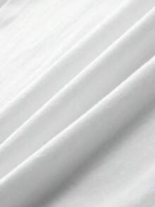 Camiseta con Estampado de Lema - Blanco - Ver 4