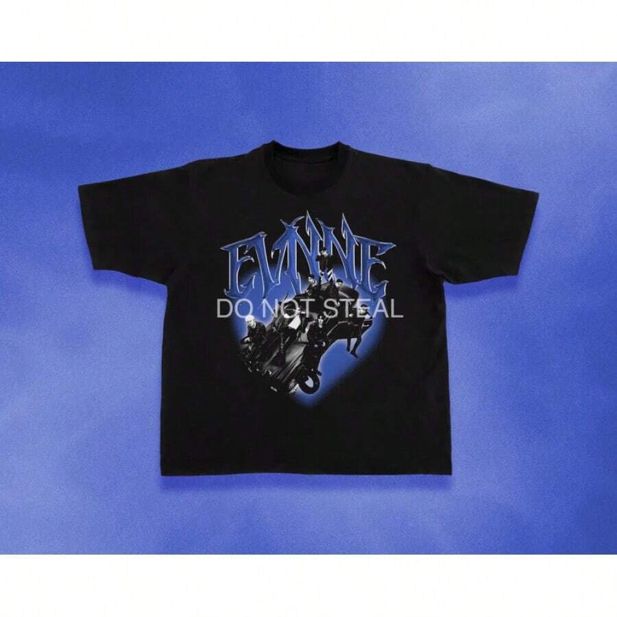 EVNNE T-Shirt, Concert Tour Merchandise - Black - View 1