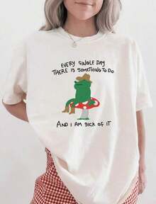 Women's And Men's T-Shirt Inspired By Henri Matisse, Unique Front Print, Design By Olga Toral, Leaves, Breathable And Comfortable - 白色 13 - 查看 10
