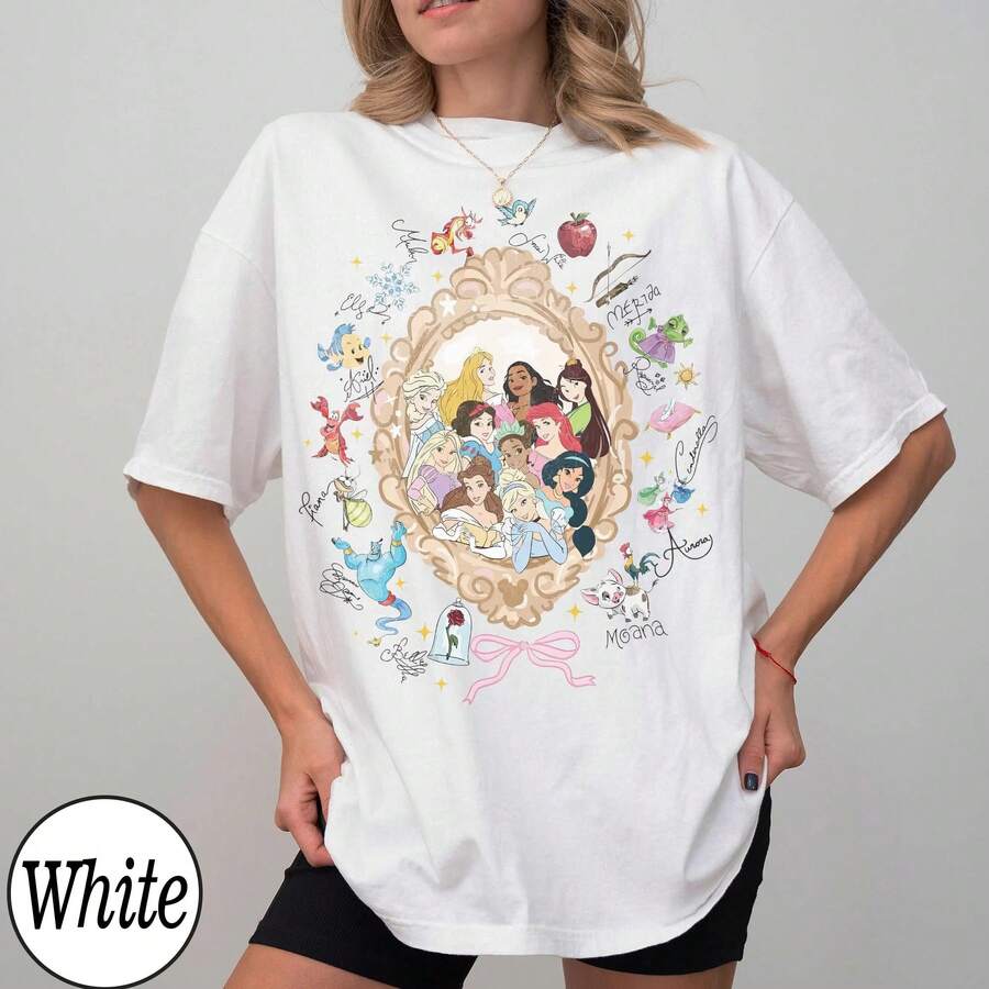Compra la camiseta retro de Toy Story, la camiseta con diseño acuarela de "Un amigo en mí", la camiseta vintage de Woody, Buzz y Jessie, y la camiseta del viaje familiar de Disney 2026 - Blanco - Ver 1