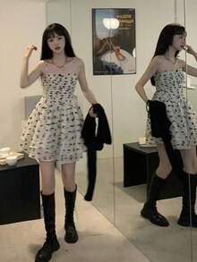 Women Two-Piece Outfits - Apricot - View 5