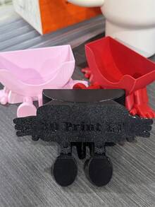 1件 (3D列印) 超可愛海綿置物架－附排水槽，海綿架、肥皂架、排水架。適用於日常清潔任務。適用於廚房水槽邊緣與檯面裝飾、日常清潔、廚房用品、浴室用品 - S - 查看 6