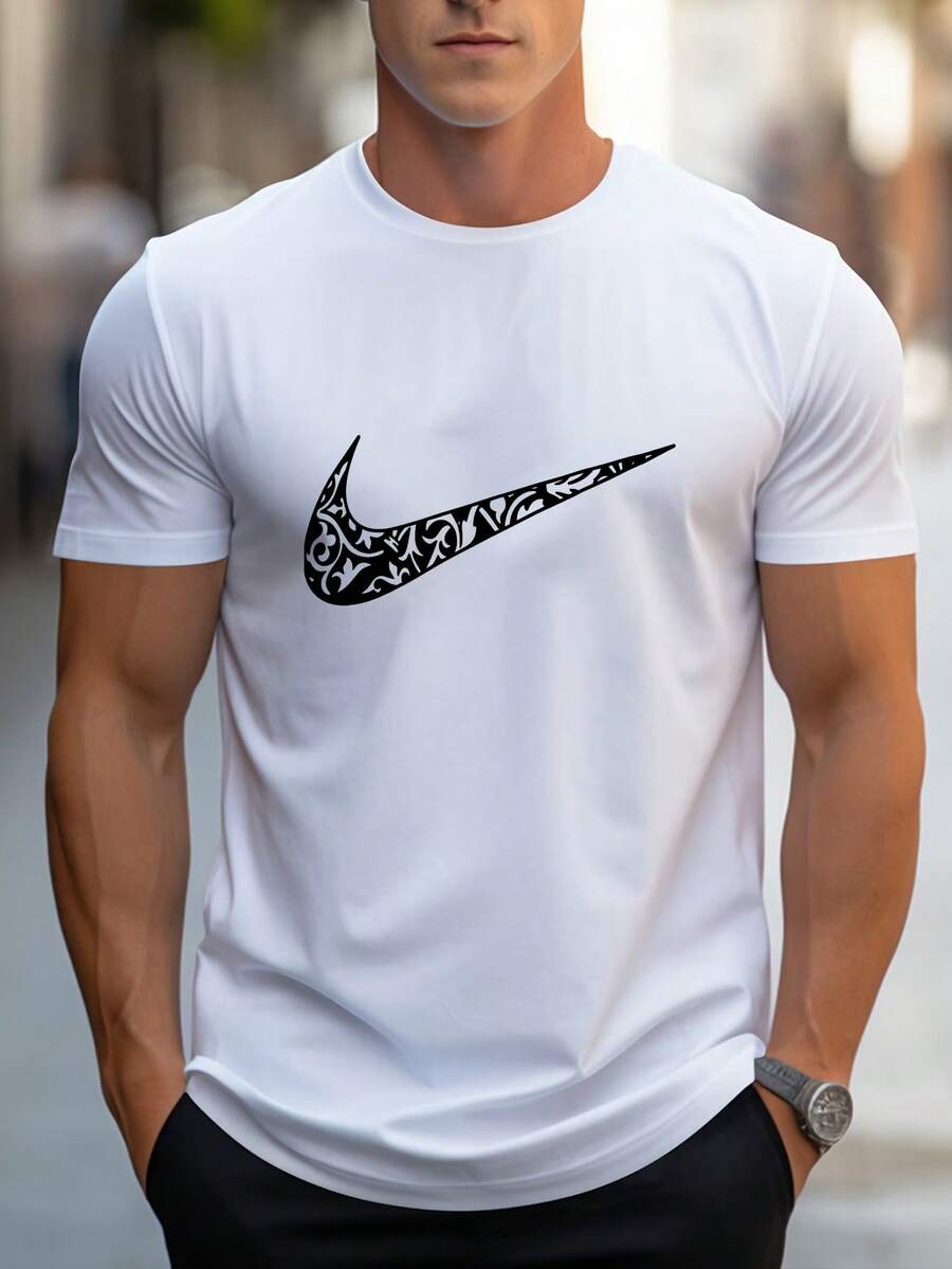 T-shirts för män - Vitt - Visa 1
