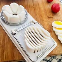 Multifunctional Egg Slicer, Suitable For Boiled Eggs, 2-In-1 Cutting/Slicing/Dicing, Kitchen Tool - Multicolor - View 6