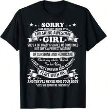 Sorry For Being So Sexy And Funny, I Don't Know What's Wrong With Me. Casual And Stylish T-Shirts, Workout Clothes, 100% Cotton, Breathable And Comfortable. - 超棒的女孩 - 查看 6
