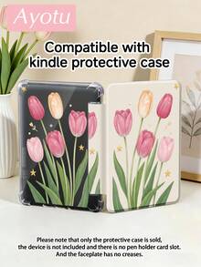 Ayotu Ốp lưng họa tiết hoa tulip hình phù thủy cho iPad A16, Air 8 (M4) 2026 (11 inch)/2026 (13 inch), Pro 13 12.9 11, Air 11 13, Mini, Air 11 inch, Kindle (thế hệ thứ 11 - ra mắt năm 2024), Kindle Paperwhite thế hệ thứ 12 năm 2024. - Nhiều màu - Xem 7