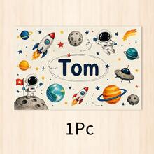 1pc Cartoon Style Linen Placemat, Breakfast Mat, Coffee Coaster, Bowl Pad, Kitchen Accessory, Easy To Clean Dining Mat, Suitable For Home, Restaurant, Restaurant Decor, Holiday Gift, Gift For Friends, Multi-Piece Set - Multicolor - View 17