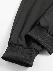 2pcs Men's Casual Solid Color Sweatpants, Loose & Comfortable, Suitable For Running, Home, Outdoor Activities, Also Can Be Wedding Gift - Multicolor - View 6