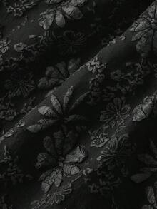 MEXSHEIN MOD Vestido de mujer de estilo palaciego vintage rojo, vestidos de verano para mujeres, vestidos de dama de honor, ropa de vuelta al colegioMEX FDCC - Negro - Ver 6