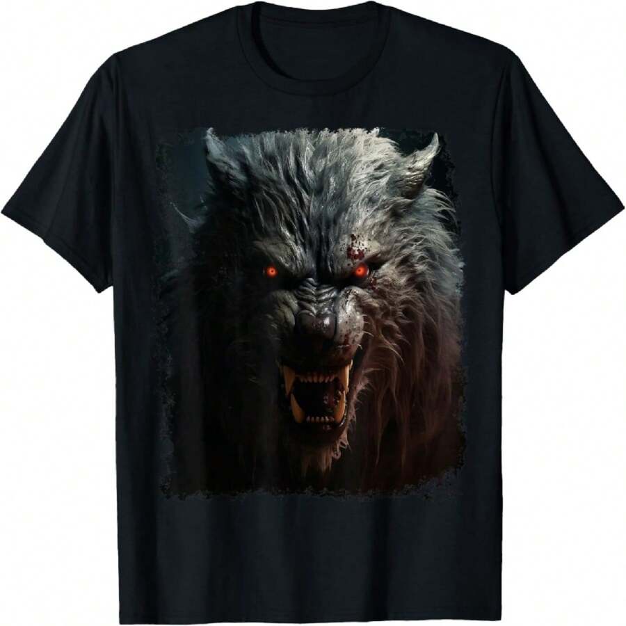 Werewolf T-Shirt - Negro - Ver 1