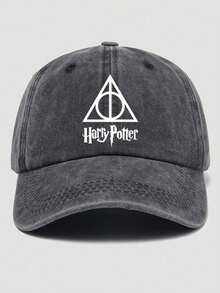 Warner Bros Mũ lưỡi trai Harry Potter Deathly Hallows, mũ chống nắng unisex. - Nhiều màu - Xem 8