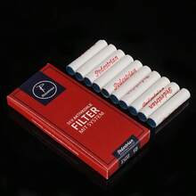 5 Boxes Activated Carbon Pipe Filter Cartridge, Exquisite Small Box, Compact And Portable, Is An Ideal Cigarette Accessory - A - View 9