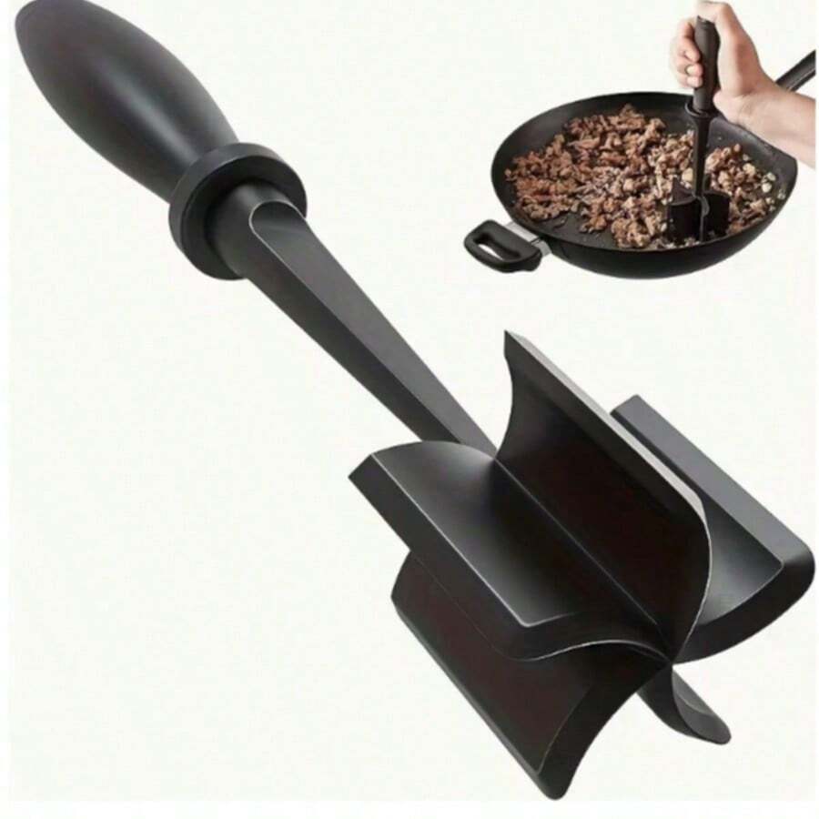 Juego de 3 piezas de picadora de carne, picadora de carne resistente al calor adecuada para hacer hamburguesas, carne de res, pavo y otros tipos de carne de alta calidad
