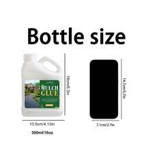 Perekat Lanskap Hortikultura Transparan 500ml/1000ml - Perekat Lanskap Berkualitas Tinggi, Cocok untuk Batu, Kulit Kayu, dan Kerikil - Daya Rekat Kuat, Cocok untuk Jalan Setapak Taman, Teras, dan Pembatas - Cepat Kering - Ideal untuk Proyek Lanskap DIY - transparan - View 4