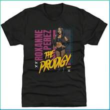 W W E Roxanne Perez Black T-Shirt - Black - View 1