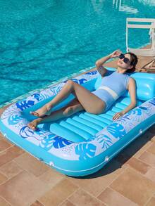 4-In-1 Inflatable Sun Lounger - Sunbathing Pool, Floating Pool Bed, Leisure Floating Toy, Water-Filled Sun Bed Mat, Adult Inflatable - Inflatable Flotation Device - View 10