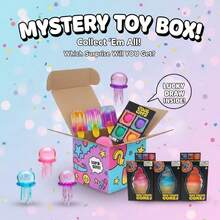 [Limited-Time Offer]Viral Cute Glitter & Dessert Squishy Blind Box – 3 Independent Random Draws Min 2 Up To 5 Items, Slow Rising Soft Glitter Squeeze Toy, Anxiety Relief Sensory Fidget Collectible Surprise Set - Multicolor - View 4