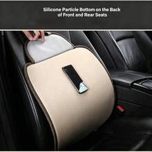 Full Set All-Season Linen Car Seat Covers, Breathable Non-Slip Seat Cushions, Wear-Resistant Skin-Friendly Easy To Clean, Full Coverage Design, Suitable For Sedan, SUV And Truck, Durable Car Interior Accessories, Perfect Holiday Gift For Car Owners - Cushion - View 10