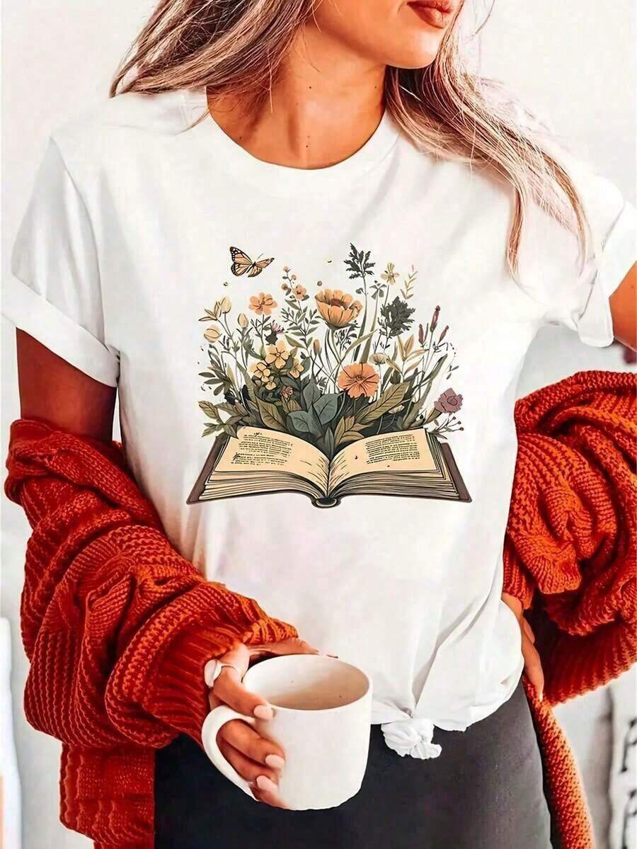 The Butterfly Lady'S Light Garment, With Its Butterfly-Style Design, Is The Perfect Choice For Spring, Summer, Fall, And Winter-Comfortable And Cool. Low Prices. Ideal For Spring, Summer, Fall, And Winter Vacations. Women's Summer Clothing. 100% Cotton. - 白色2 - 查看 1