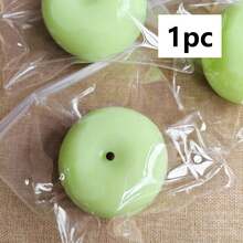 1 pieza Juguete de estrés realista en forma de manzana suave y apretable, juguete para los dedos para relajación y concentración, juguete portátil para inquietud, regalo ideal para vacaciones, cumpleaños, Pascua, Halloween, Navidad - Multicolor - Ver 9