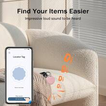 RSH 4 piezas Etiquetas inteligentes para sistema Android, compatibles con la aplicación Find My (Android 9.0+), posicionamiento global preciso anti-pérdida, localizador inteligente para equipaje, llaves, mochilas, mascotas, batería reemplazable, compartir en familia y protección de privacidad - Negro - Ver 4