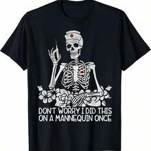 No me asustes, me quedo en cuadrillas fácilmente, meme divertido y vergonzoso, camiseta para adultos - Negro 17 - Ver 7