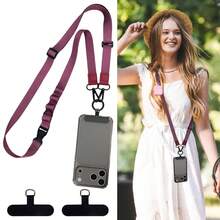 Phone Lanyard Crossbody, Cell Phone Strap For Around The Neck Adjustable, Anti Theft Cute Lanyard For ID Holder Key Accessories For Women Men - Multicolor - View 5