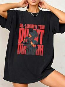 Camiseta Diljit Dosanjh Talla L Cantante Punjabi L Cantante Desi L Cantante Bollywood L Sudasia L Unisex Jersey Manga Corta - Blanco - Ver 6