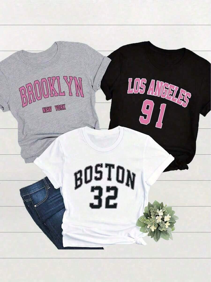 Una camiseta básica esencial para todo el año, adecuada para actividades diarias informales, una camiseta estampada de manga corta que se puede usar en cualquier situación: primavera, verano, otoño, invierno, vacaciones, visitas a amigos y familiares, con un estilo versátil y excelente calidad, camiseta de 200g 100% algodón premium. - Blanco - Ver 1