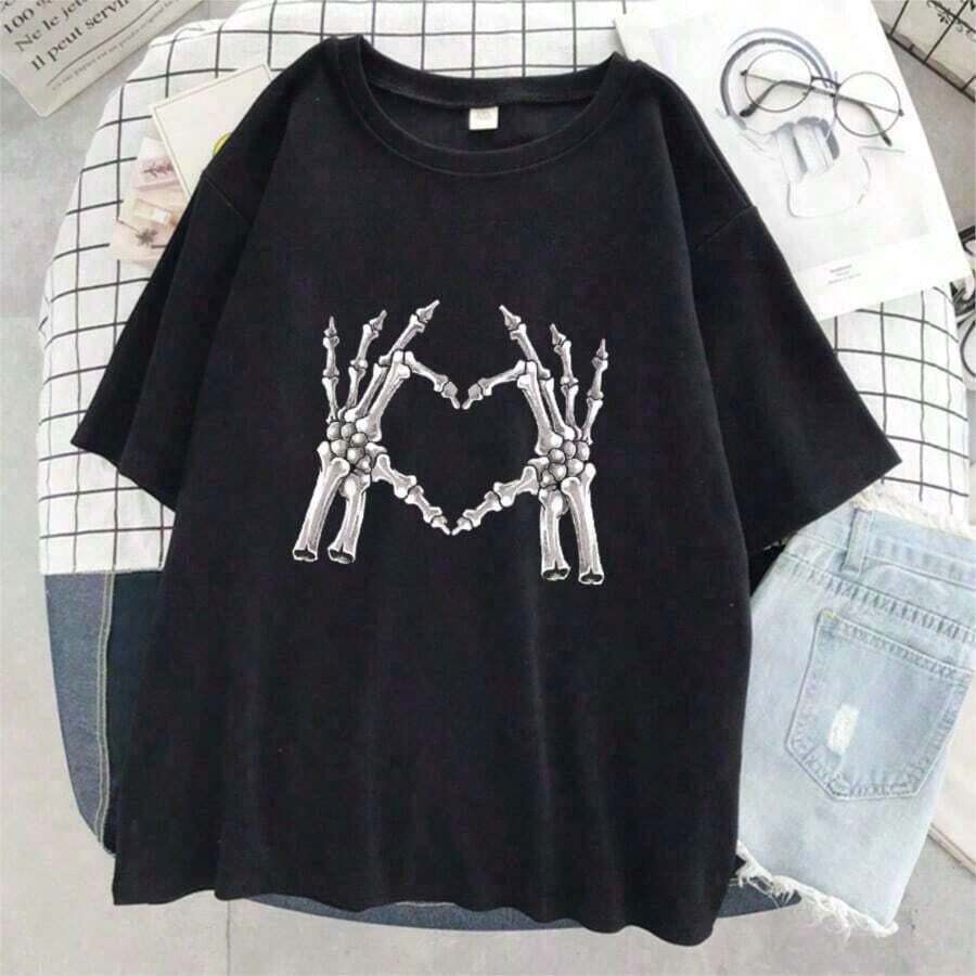 Super Happy Summer Shiba Inu T-Shirt For Women, Anime Print, Harajuku Kawaii Hip Hop Streetwear Style, Casual, Suitable As A Gift. Women's T-Shirt. Blouses>Elegant, Cute Cartoon Comics With Exquisite Illustrations.| Exquisite Design| Loose And Comfortable| Easy To Match| - 黑色 - 查看 1