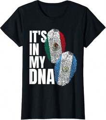 New Women's Summer Casual Blouses - Unisex Short Sleeve T-Shirt With Round Neck, Soft Cotton, Urban Vintage Style, With Guatemala And Mexico Flags - 100% Cotton, Soft Fabric, Short Sleeve, Breathable And Cool - 黑色 - 查看 6