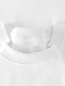 11 Women's Short Sleeve Graphic Print T-Shirts, 100% Cotton, Soft, Breathable, Simple Casual Style, College Style T-Shirt For Teachers - Soft Light Pink (Pink, Purple, Blue, Green, Yellow) - Loose Casual Clothing For Educators - Teacher Appreciation Gift - Back To School Clothes, Last Day Of Class, Summer Clothes - 100% Cotton T-Shirt For Daily Use In Teaching, Employee Clothing, Fun Lettering Design, Breathable Material, Crew Neck T-Shirt, Versatile Everyday Summer Wear For Employees. - 白色 - 查看 3