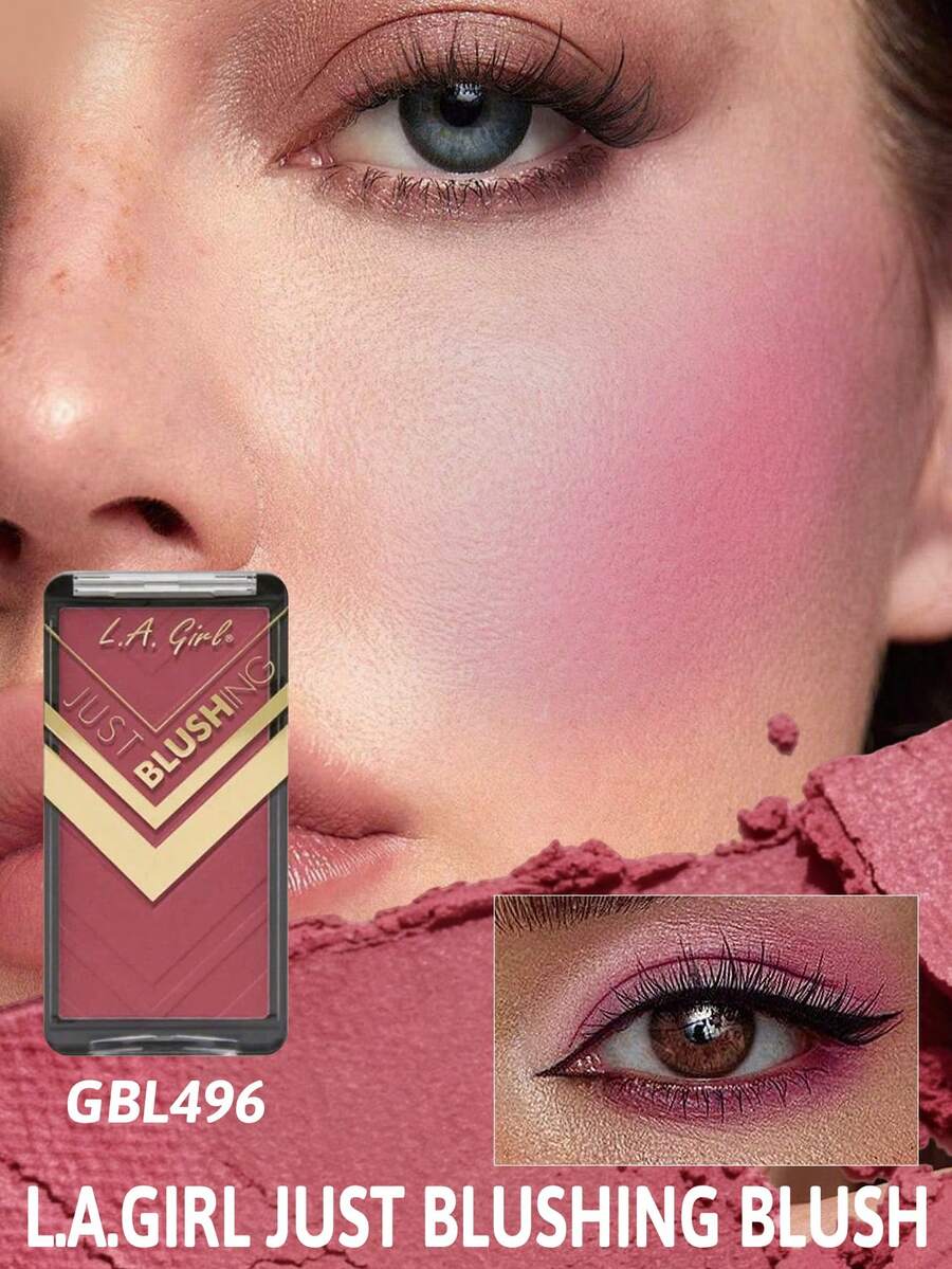 L.A. Girl Just Blushing腮红,易于涂抹,修饰脸型,持久显色,GBL496,提升面部立体感,粉质细腻,大容量,妆效自然,提亮肤色,腮红眼影二合一,多功能哑光妆效,适合所有肤质,是日常妆容和专业化妆师的理想之选。 - GBL496 - 查看 1
