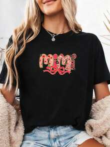 Nueva Camiseta Casual de Verano Mimi-Of-The-Berry-First-Birthday-Strawberry, Estilo Vintage Urbano, Unisex, de Algodón, Manga Corta, Cuello Redondo - Negro 3 - Ver 3