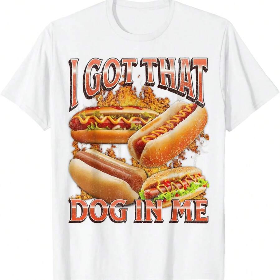 Camiseta Meme Vintage del 4 de julio con la frase "I Got That Dog In Me" - 8 - Ver 1