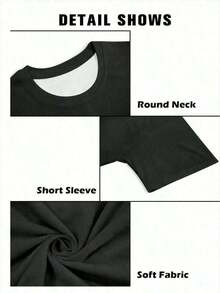 Camiseta de Mamá, Camiseta Azul de Mamá, Camiseta para el Día de la Madre, Camiseta de manga corta con cuello redondo estampada informal para mujer, 1 pieza de camiseta de moda, Regalo para el Día de la Madre y Pascua para mujer, Ropa de la Copa del Mundo, Ropa para fiesta de fútbol, Ropa para el día del partido, Camiseta unisex de fútbol de EE.UU.de talla grande, Ropa de verano para mujer.Transpirable y cómodo - Negro - Ver 4