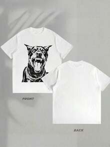 Camiseta De Manga Corta Para Hombre Camisetas Para Pareja Ideal Para Regalo De Cumpleaños Para Hombres Regalo Perfecto 100% Algodón Camiseta Masculina De Alta Calidad Estampada Transpirable Holgada Suave Y Cómoda Para Uso Casual Adecuada Para Verano Al Aire Libre Estilo De Pareja100% Cotton - Blanco - Ver 5