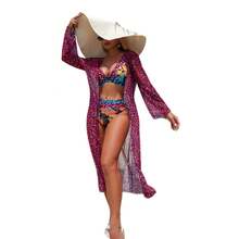 Nuevo bikini de moda, traje de baño de tres piezas para mujer, estilo lindo y sexy. - Patrón cuatro - Ver 6