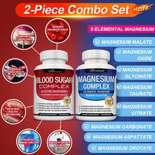 Miriyalyad Magnesium Complex Supplement 8 Elemental 1000mg - Magnesium Glycinate, Citrate, Malate, Taurate, Chelated For Easy Absorption For Bones, Muscle, Recovery, Energy, Vegan Non-GMO - 1 Set - View 2