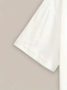 Camiseta Casual para Mujer con Estampado de Mapache "Tu Pequeño Rayo de Sol Sarcastico", Transpirable y Cómoda, Manga Corta, Cuello Redondo, Estampado Divertido de Arcoíris, Algodón Suave, Perfecta para Uso Diario y Estilo Urbano Original - Blanco - Ver 3