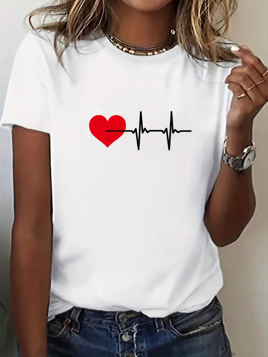 Camiseta elegante para mujer - Blanco - Ver 1