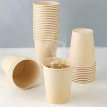 Cốc giấy Kraft chuyên dụng cho nhà hàng - Cốc dùng một lần đựng đồ uống nóng và lạnh - Thích hợp cho tiệc tùng, sự kiện và doanh nghiệp nhỏ - Đồ dùng bàn ăn, cốc trà, cốc uống nước dùng trong gia đình và thương mại, đồ dùng du lịch, cắm trại, đồ dùng tiệc tùng - Nhiều màu - Xem 3