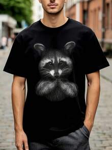 Camiseta unisex Cat Strike, marca popular y de moda, material de  2026, camiseta de mujer, top casual. - B - Ver 2