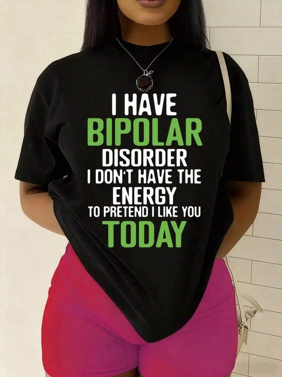 Camiseta única y moderna con diseño Y2K que expresa la autenticidad del bienestar emocional perfecta para destacar tu estilo. Ideal para quienes valoran la autoexpresión y buscan comodidad. Aporta un toque divertido a tu armario con esta camiseta que no pasa desapercibida. - Negro - Ver 1