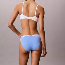 Calvin Klein Icon Logo 5-Pack Low Rise Bikini QD5208 - Shoreline Multi - 查看 4