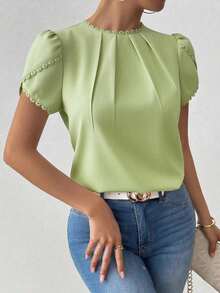 Maternity Activewear - Green - View 4