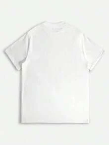 Camiseta de mujer a 3 con estampado de Brooklyn, Nueva York, California - Camiseta casual de manga corta y cuello redondo para verano, con el estampado de Brooklyn, lavable a máquina, adecuada para usar en capas en primavera, verano y otoño con atuendos casuales. - Blanco - Ver 3