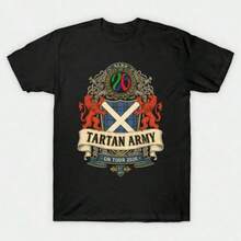 Camiseta de la Selección Escocesa para la Copa Mundial 2026 - Fanático del Fútbol del Tartan Army, Estados Unidos, México, Canadá, Souvenir Deportivo, Regalo para Amantes del Fútbol - Negro - Ver 6