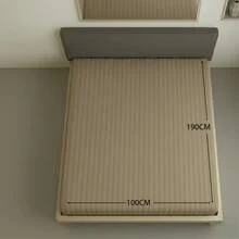 Fitted Sheet With Elastic All Around The Bottom, Cotton-Like Feel, Soft And Cool, Ideal For Spring, Available In Twin, Full, Queen, And King Sizes, Variety Of Colors, Perfect For Modern Bedrooms, Breathable And Comfortable For All Seasons - 玫紅色 - 查看 4